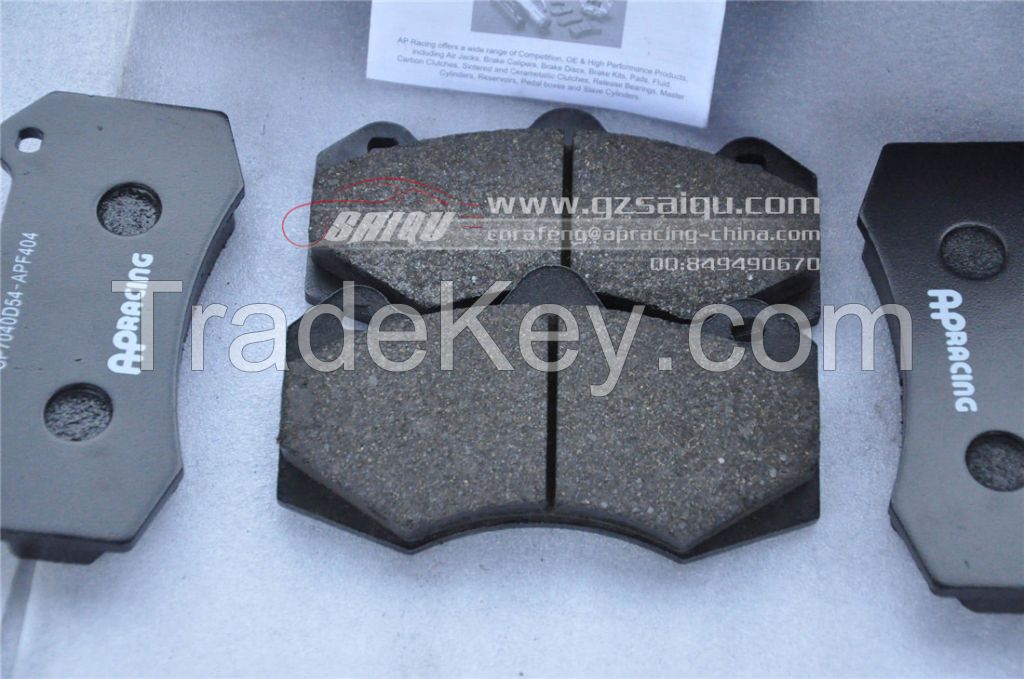 Car Brake Pads 7040 6-Pistons Calipers and 355mm diameter Brake Disc