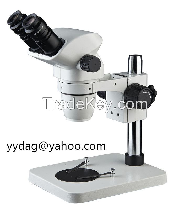 6.7x~45x biological industry binocular trinocular stereo microscope