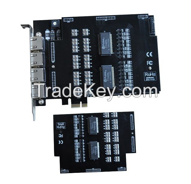 TE820E Octal Span E1/T1 Digital PCI-e ISDN PRI Card SS7