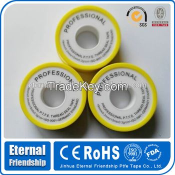 100% high quality PTFE TAPE THREAD SEAL TAPE for water pipe