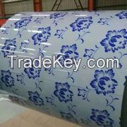 Color galvanized Print-coating plate 