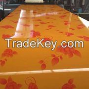 Color galvanized Print-coating plate