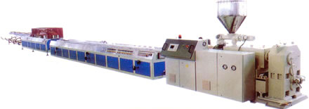 PVC Profile and Wood-Plastic Extrusion Line