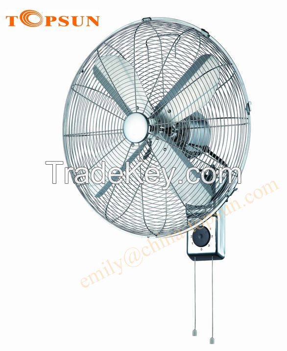 16 Inch 50W Metal Wall Fan Wall Mounted Fan