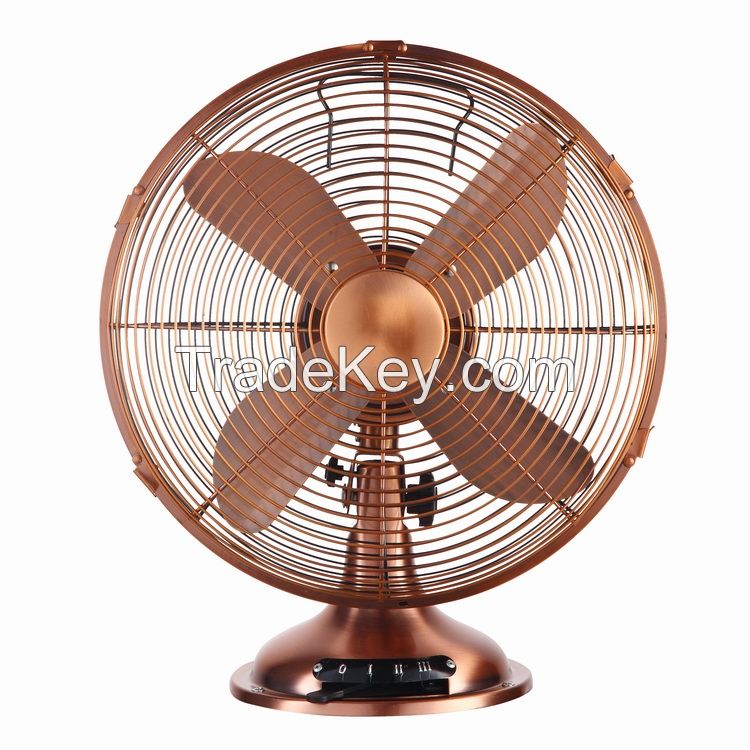 12 V DC Electric Metal 12 inch Desk Table Fan