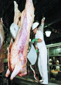 Cattle Abattoir (slaughter) Half Carcass Band Splitting Saw
