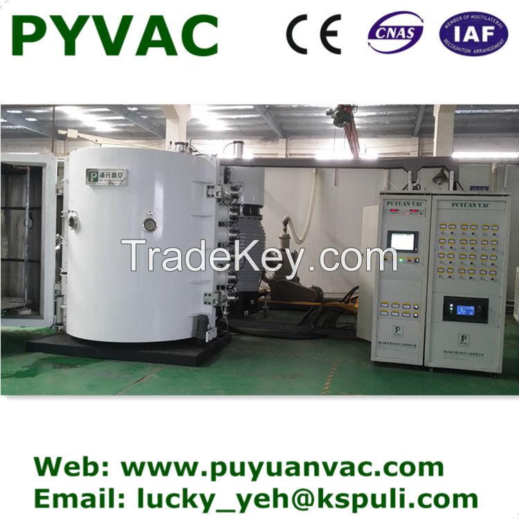 vacuum coating machine for metal parts, like cutting tools, automobile parts, and so on