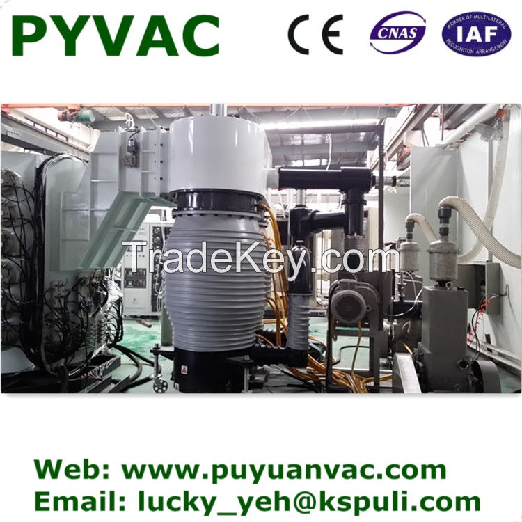 pvd plating machine/vacuum coating machine for metal parts, like cutting tools, automobile parts, and so on