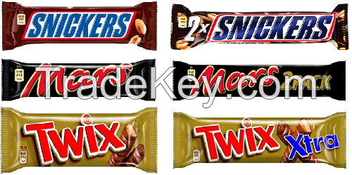 Mars assortment (Snickers, Twix, Milky Way, M&amp;Ms)