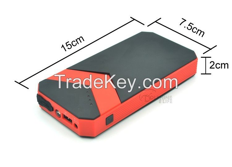 12V Mini Multi-Function Portable rechargeable starter charger, mini starter selling with cheap price made in china 