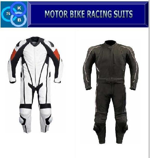 Motor bike racing suits