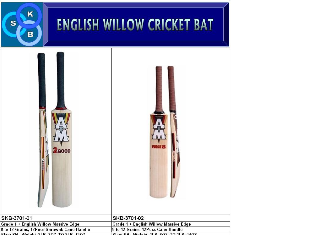 english willow cricket bat