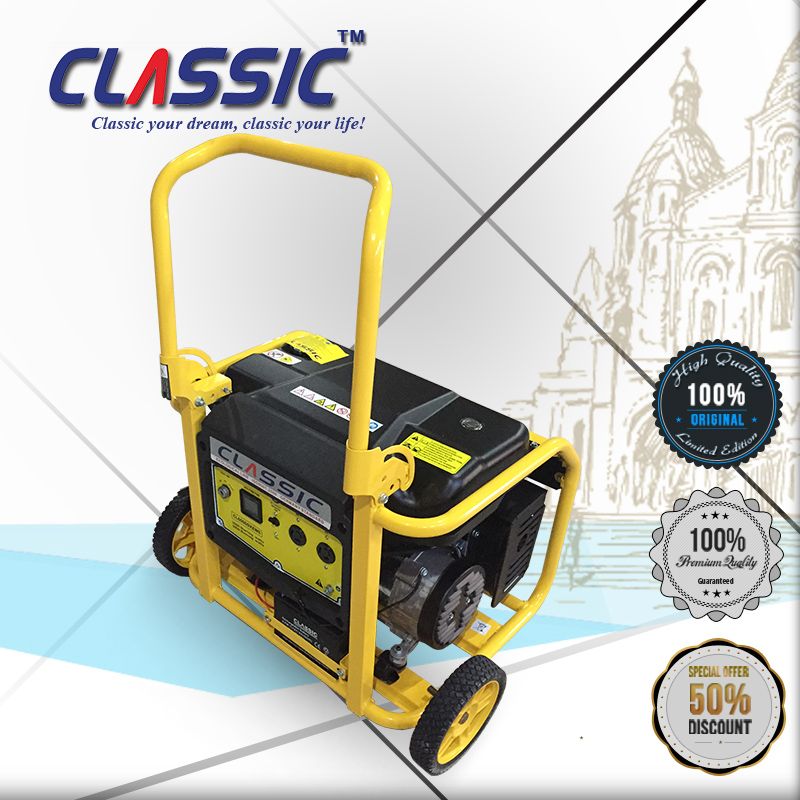 CLASSIC(CHINA) 4kw Gasoline Generator Small, Single Phase Gasoline Gen