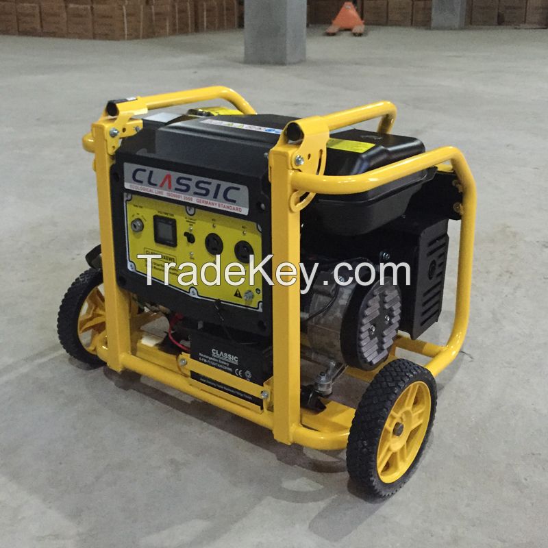 CLASSIC(CHINA) 4kw Gasoline Generator Small, Single Phase Gasoline Gen