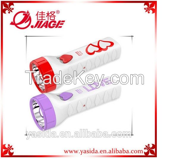 YD8809 Wholesale long rang plastic led rechargeable torch 