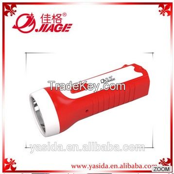 YD8807 0.5w New design plastic rechargeable long range led torch 