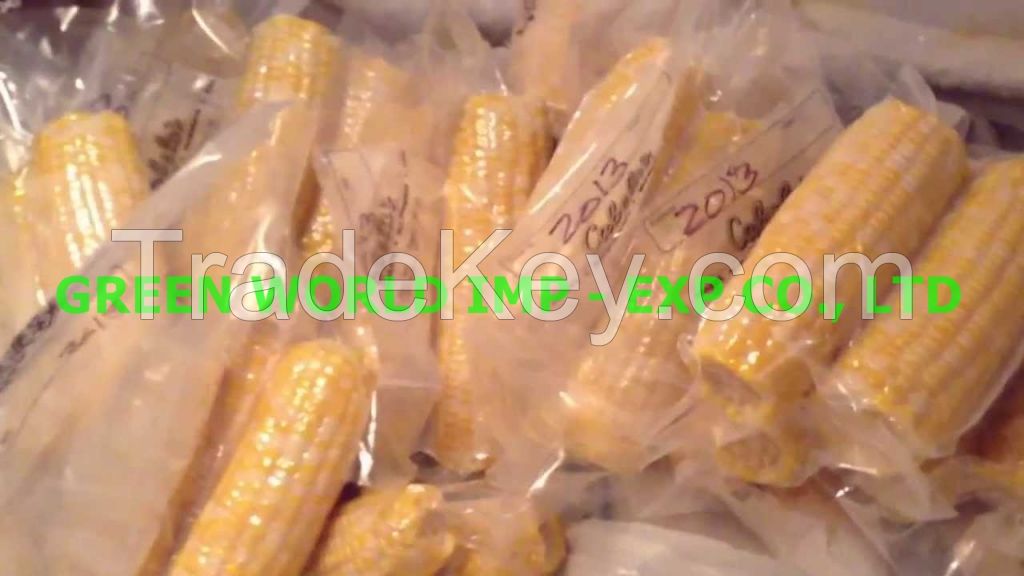 Frozen Whole/chunk/ kernel Corn with premium quality and competitive price