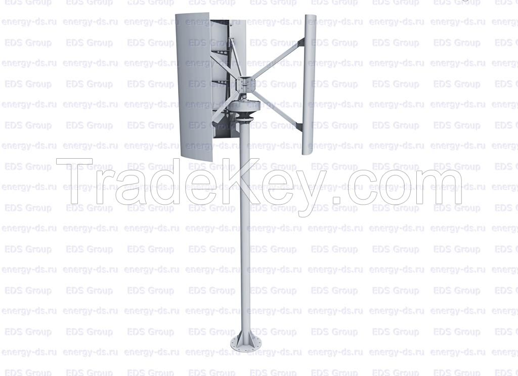 Wind turbines with vertical rotor &quot;Falcon Euro&quot; - 1kW