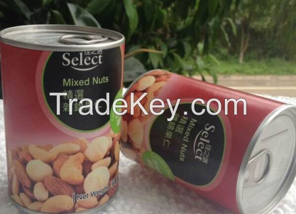 Customized Food Grade Paper Can for Dry Food, Nutlet, Snack, Coffee, Milk Powder Packaging