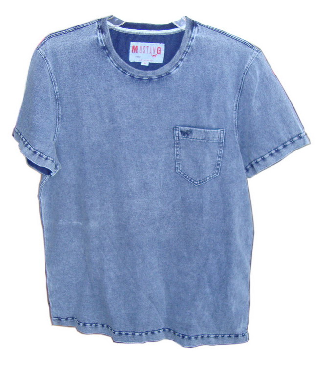 T-shirt with denim look
