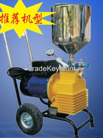 Mortar spraying machine