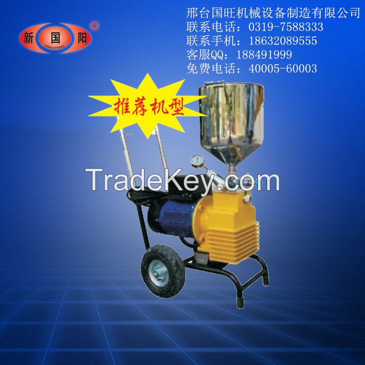 Mortar spraying machine