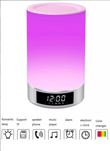 led Bluetooth speaker lamp