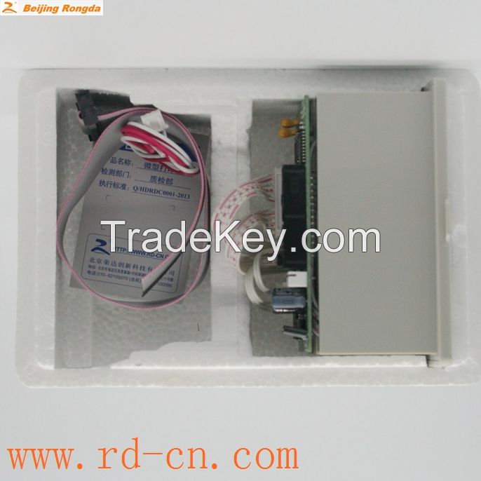 RD-D panel embedded micro thermal printer with TTL, RS232, 485, Parallel port, Serial Port interface