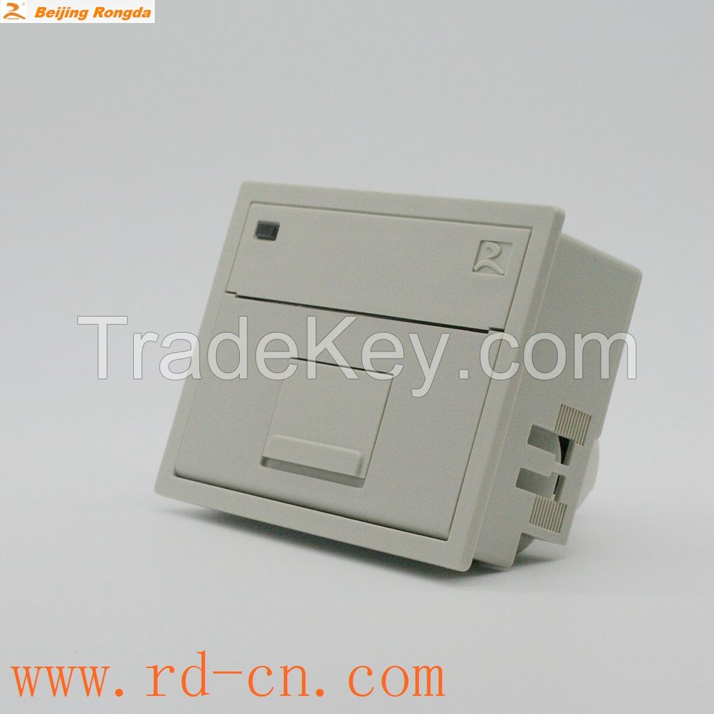 RD-E Panel embedded thermal micro printers with 485,TTL,RS232,Serial port,Parallel port interface