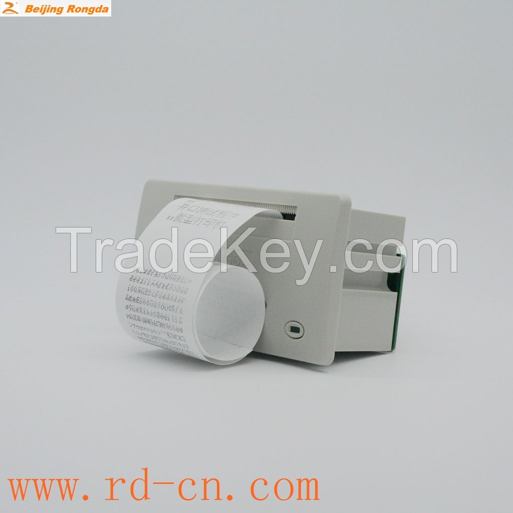 RD-D panel embedded micro thermal printer with TTL, RS232, 485, Parallel port, Serial Port interface