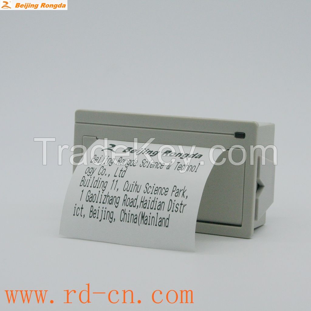 RD-ES Panel embedded thermal micro printers with RS232,USB,TTL interface