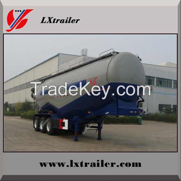 Pakistan 4 axles 60cbm cement bulker truck trailer