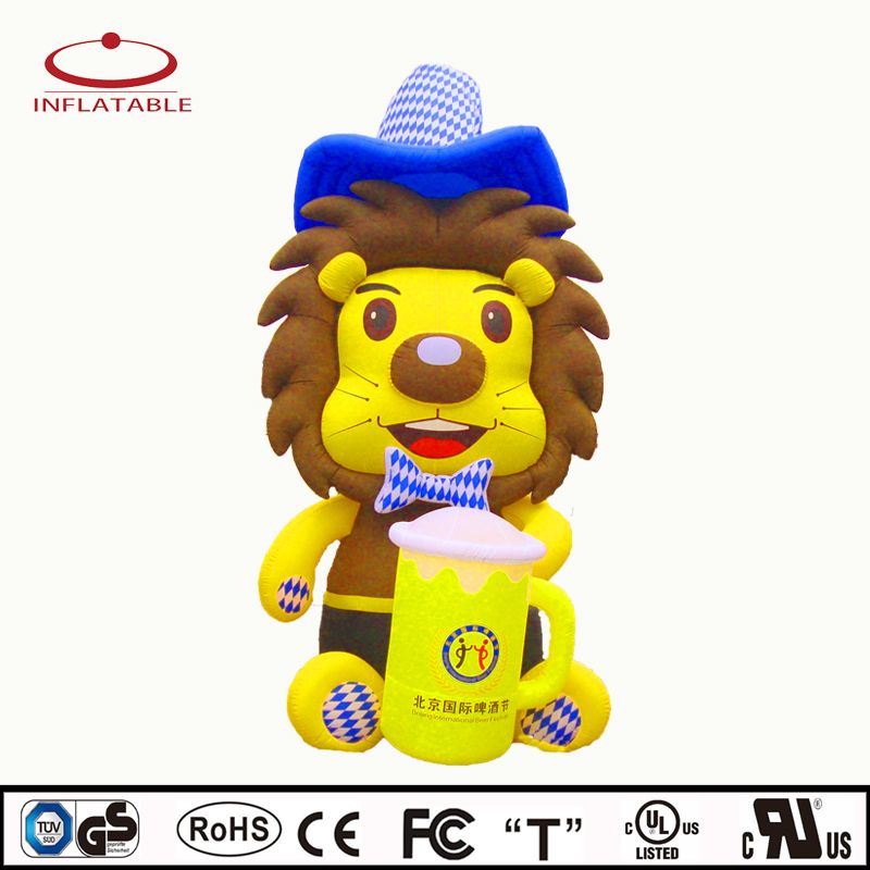 China Supplier giant commercial advertising inflatable cartoon mascot animal