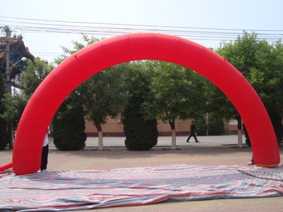 cheap advertising inflatable arch for run /car race finished line and Commercial promotion