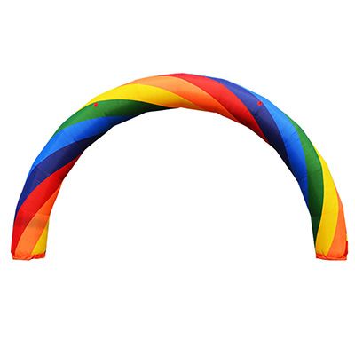 Hot sales custom inflatables manufacturer inflatable rainbow arch