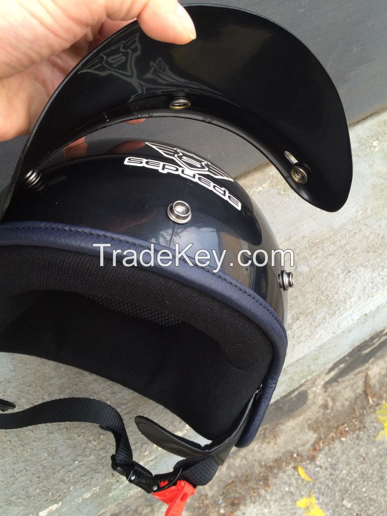 Hot selling matt black double visors flip up motorcycle helmet popular and cheap