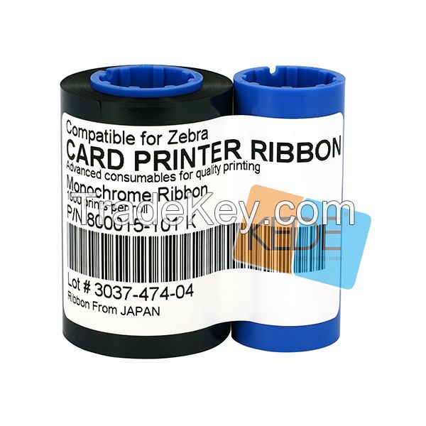For Zebra p310i 800015-101 black compatible id card printer ribbon
