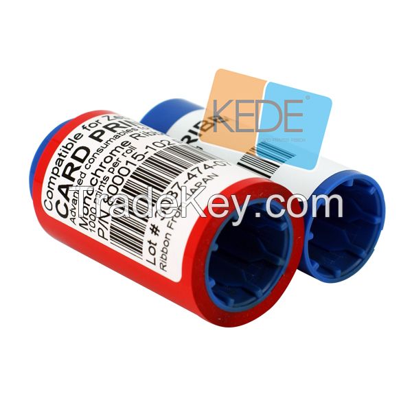 For Zebra p310c 800015-102 Red compatible card printer Ribbon