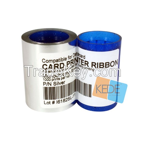 For Datacard SP50 metallic silver compatible card printer ribbon