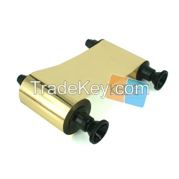 For evolis pebble dualys r2016 gold compatible ribbon
