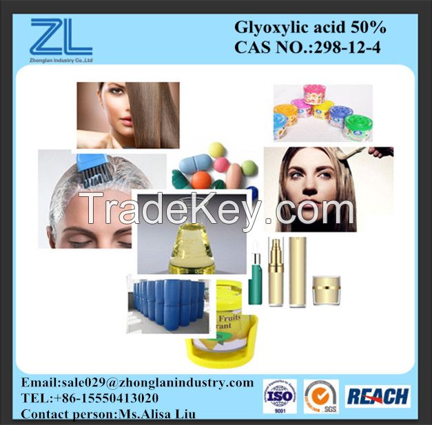 Glyoxylic acid 50% used for hair 