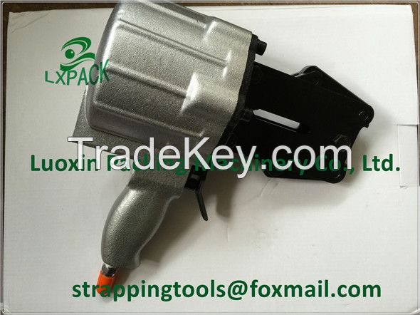 Pneumatic Hand-held tools tensioner sealer for steel strap