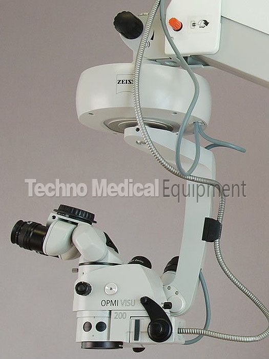 Carl Zeiss OPMI Visu 200 with S8 floor-stand Surgical Microscope