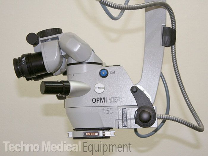 Carl Zeiss OPMI Visu 160 with S7 floor-stand Surgical Microscope