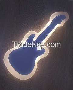 Guitar Shape LED Light
