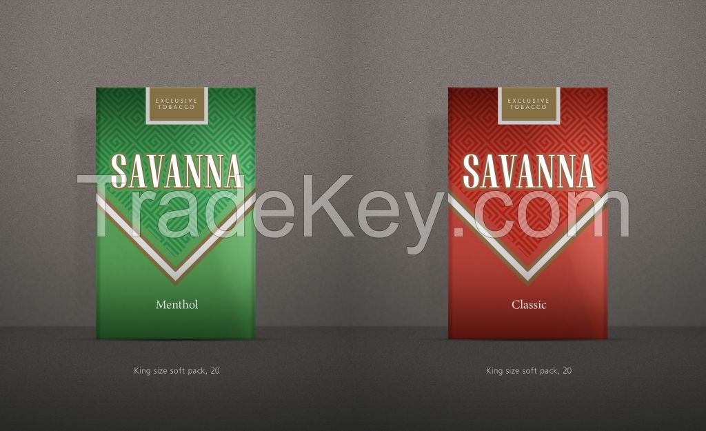 Savanna Classic/Menthol Cigarettes