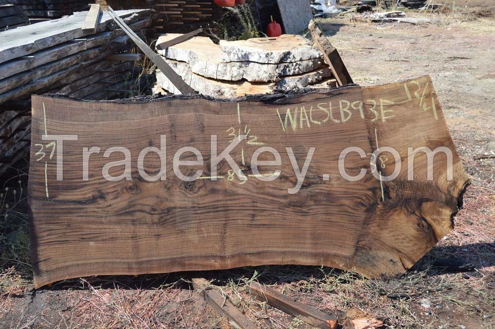 Walnut Slabs - Flitch Log