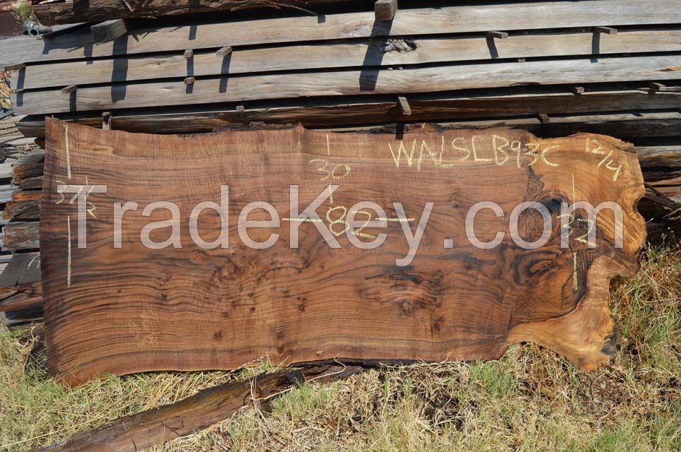 Walnut Slabs - Flitch Log