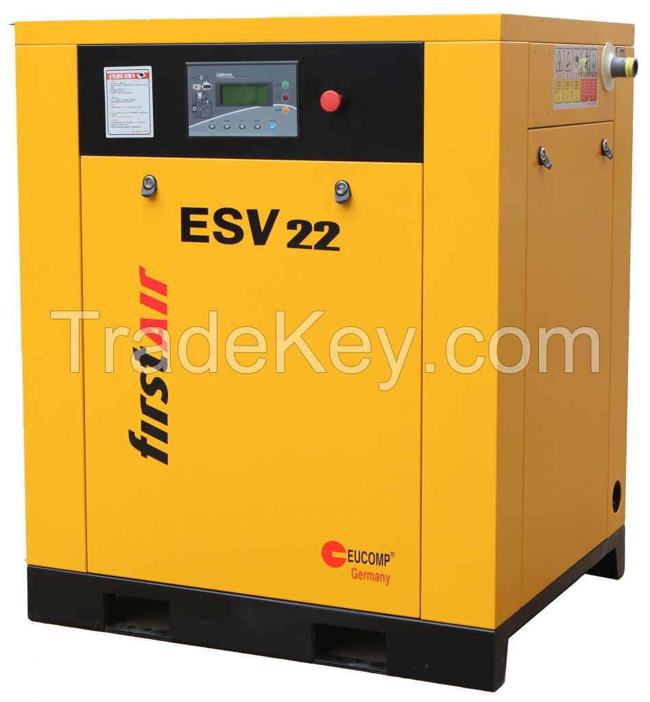 Essence firstAir Variable Speed screw air compressor 15kw 18kw 22kw firstair AT essenceproducts dot com