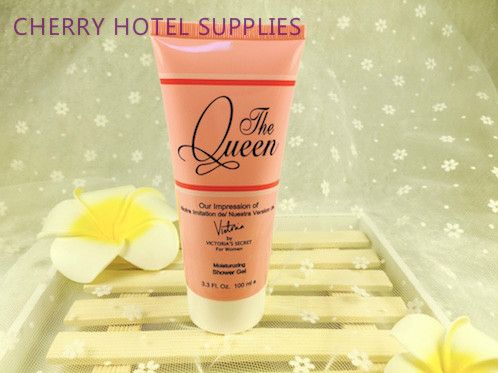 Customized hotel frosted bath gel tube